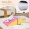 Costway Step and Slide Climber for Infants and Toddlers Baby Soft Foam Structure Blocks Yellow/Blue/Pink/Purple